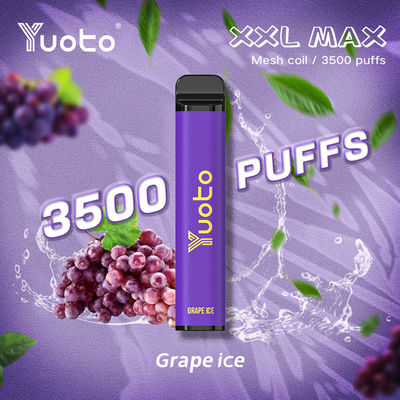 0 كبسولات النيكوتين للاستعمال مرة واحدة 3500 نفخة Yuoto XXL Max تسوق أفضل أقلام يمكن التخلص منها في المملكة المتحدة