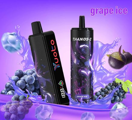 سيجارة YUOTO القابلة للتعديل لتدفق الهواء للاستعمال مرة واحدة مع مادة AL البلاستيكية وتركيز نيكوتين 0%