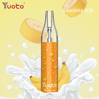 النوع C قابلة لإعادة الشحن Yuoto Bubble 10ml E Juice سيجارة إلكترونية يمكن التخلص منها