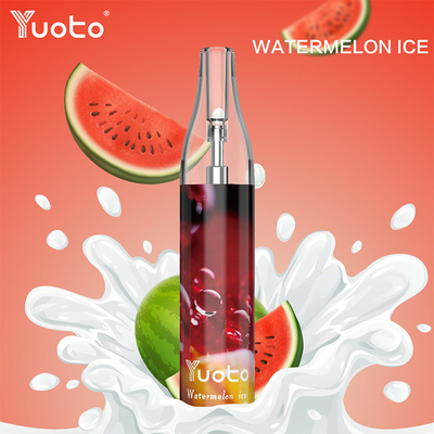 النوع C قابلة لإعادة الشحن Yuoto Bubble 10ml E Juice سيجارة إلكترونية يمكن التخلص منها