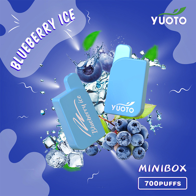 يمكن التخلص منها Yuoto Mini Box 700 Puffs Vape 15 Flavor Battery 450mAh E Juice