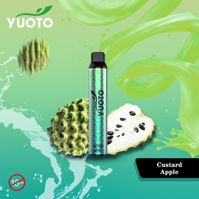 3000puff يمكن التخلص منها Yuoto Luscious 27 نكهة 1350 مللي أمبير بطارية 42 جرام وزن