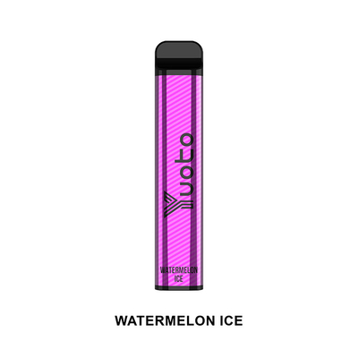 السعة 7 مل XXL 2500 سجائر Vape Yuoto E يمكن التخلص منها لشريط Elf