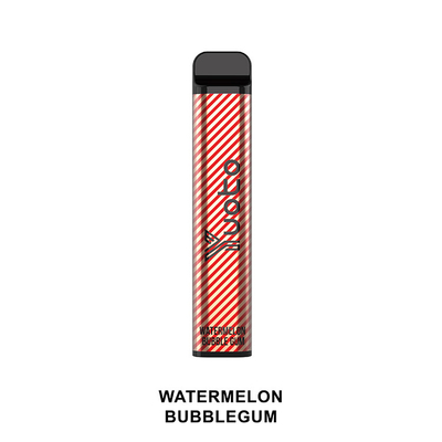 Yuoto 2500 Puffs Flavours Vaporizer Pen Kit 23 نكهة 5٪ 1200 مللي أمبير بطارية يمكن التخلص منها Vape Fruit Ice
