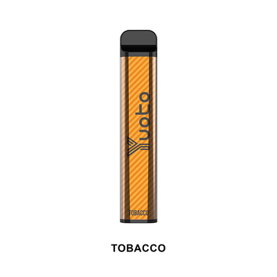 Yuoto 2500 Puffs Flavours Vaporizer Pen Kit 23 نكهة 5٪ 1200 مللي أمبير بطارية يمكن التخلص منها مثلج الخوخ شائع في الهند