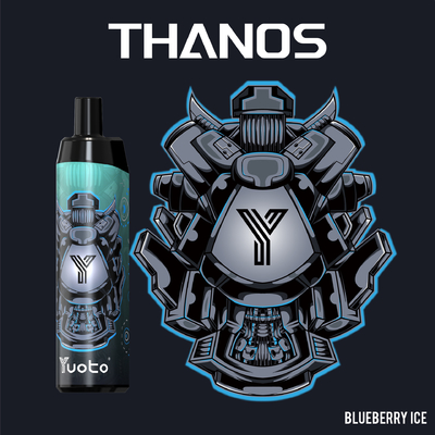 الجملة الرخيصة الثمن Yuoto Thanos 5000puff المتاح VAPE السجائر الإلكترونية VAPE القلم شبكة لفائف قابلة للشحن 650mAh 14ml Nic
