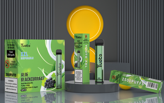 النكهات الأصلية Yuoto XXL 2500 Puff ، سيجارة إلكترونية يمكن التخلص منها 2٪ مصنع نيكوتين بالجملة