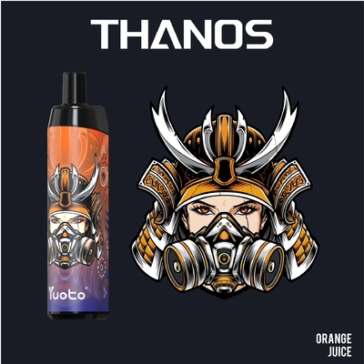 Yuoto Thanos 5000puff القابل للتصرف VAPE السجائر الإلكترونية VAPE القلم شبكة لفائف قابلة لإعادة الشحن 650mAh 14 مللي نيكوتين 5٪ / 2٪
