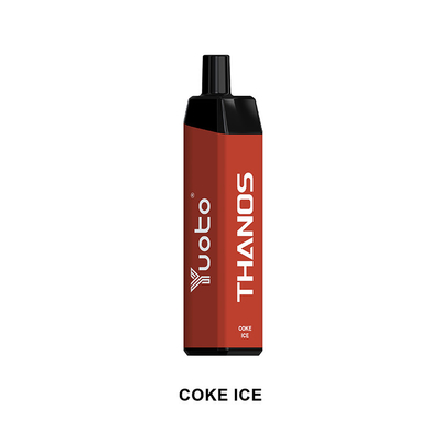 14ml E Juice 5000puff Yuoto Thanos Vape 650mAh بطارية قابلة للاستعمال مرة واحدة