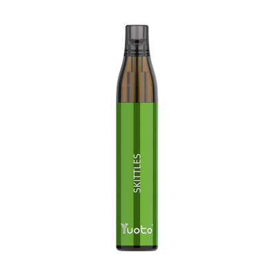2022 Yuoto Bottle Max E سيجارة يمكن التخلص منها قلم Vapo 16 نكهة بار VAPE 10 مللي عصير E