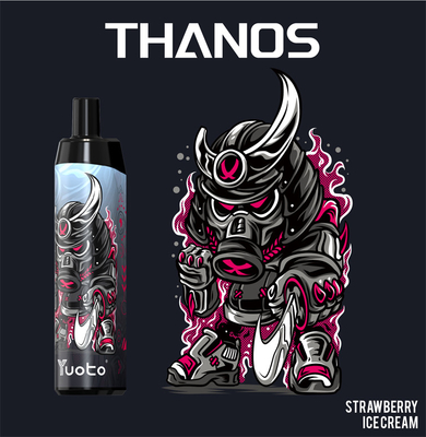 نفث Yuoto Thanos 5000 الأصلي مع بطارية من النوع C وملف شبكي