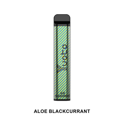 جهاز السجائر الإلكترونية القابل للتصرف Yuoto للبيع Aloe Blackcurrant 35 Flavours 1200mAh