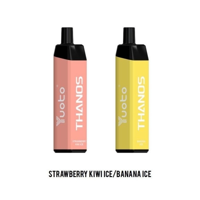 Yuoto Thanos 5000 Puffs Disposaple Vape Kits 14ML E-Liquid 5٪ Nic Massive Clouds