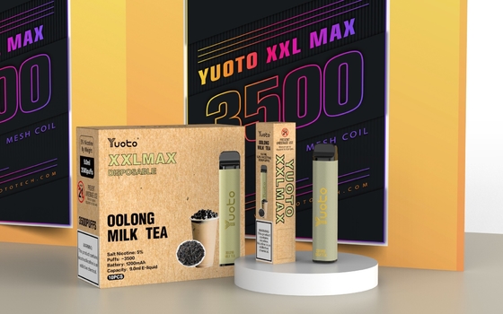 الإصدار الجديد من Yuoto XXL Max 3500 Puffs Electric Hookah Vape Pod مصنع مباشرة من جليد التوت الأزرق