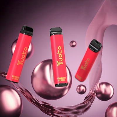 نكهة العنب Yuoto xxl Max 3500 Puffs المتاح VAPE السجائر الإلكترونية شبكة لفائف سطح جلدي 9 مللي