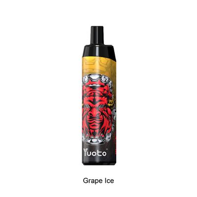2022 وصول جديد VAPE السيجارة الإلكترونية 14 مللي السائل الإلكتروني 650 مللي أمبير بطارية العنب الجليد لموزعي النفخة