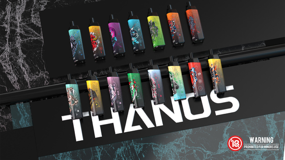 5000 نفث يمكن التخلص منها Vape Pod بنكهة الخوخ Yuoto Thanos Mesh Coil 14ml Ejuice 650mAh Battery من مصنع الصين