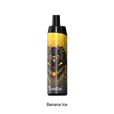 يمكن التخلص منها Vape Pod 5000 نفث بنكهة الموز Yuoto Thanos Mesh Coil 14ml Ejuice 650mAh Battery Bulking China Factory