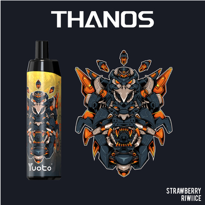 يمكن التخلص منها Vape Pod 5000 نفث بنكهة الموز Yuoto Thanos Mesh Coil 14ml Ejuice 650mAh Battery Bulking China Factory