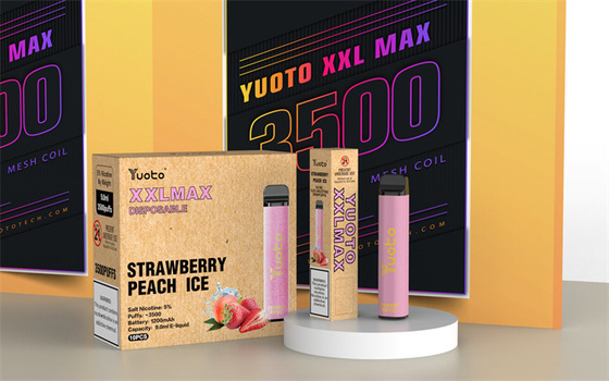 تصميم جديد Yuoto xxl max 3500 puffs المتاح vape عدة مزيج سعر flavros سعر الجملة
