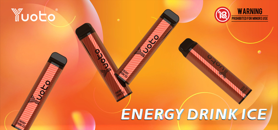 شحن سريع Yuoto XXL 2500puffs Cigarette 2500 Puff Vaping Device 7.0ml El Liquid 1200mAh Battery