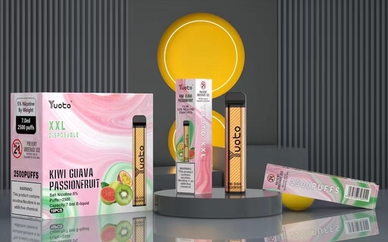 الصين مصنع الجملة القلم القابل للتصرف VAPE مع 7ml E- السائل 1200mAh بطارية الفراولة الكيوي الجليد