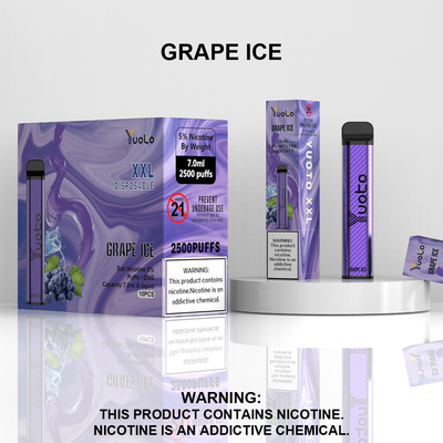 الصين مصنع الجملة القلم القابل للتصرف VAPE مع 7ml E- السائل 1200mAh بطارية الفراولة الكيوي الجليد