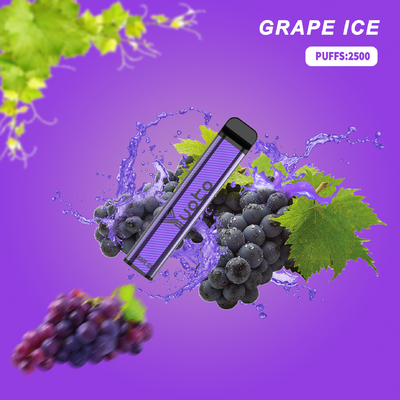 2500 نفخة يمكن التخلص منها فيب شيشة 7 مل Ejuice 1200mAh بطارية فأرة طاهٍ لسوق الشرق الأوسط