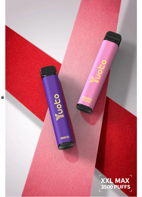 2023 إصدار جديد عالي الجودة شعار مخصص Yuoto 3500 نفخة يمكن التخلص منها Vape Nut Bars طعم