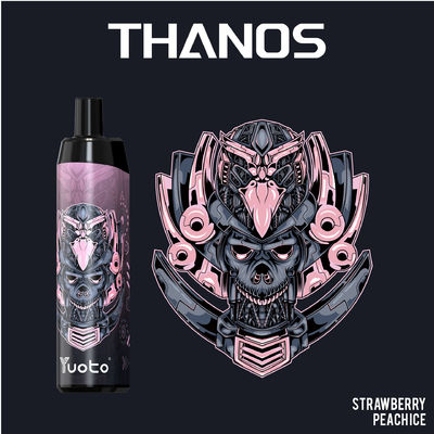 السجائر الإلكترونية Yuoto Thanos 5000 Puffs 14 مللي سعة عصير E-Juice 650 مللي أمبير / ساعة قلم vape للاستعمال مرة واحدة