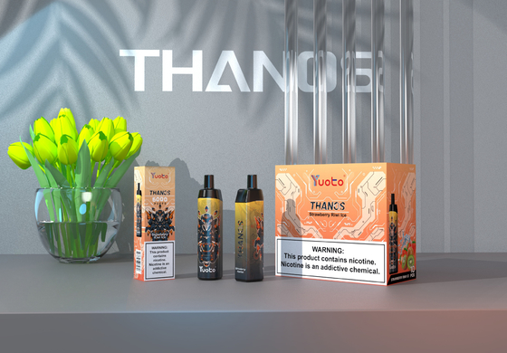 سيجارة إلكترونية Yuoto Thanos 5000 من المصنع الأصلي للبيع بالجملة I يمكن التخلص منها Vape Pod 5٪ Salt Nicotine E-Cigarette