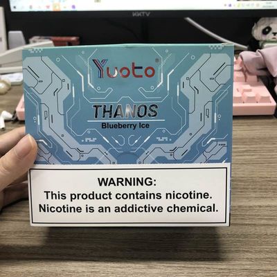 موزعو Yuoto للاستعمال مرة واحدة Vape Pod 14ml E Juice 650mAh Battery mesh coil