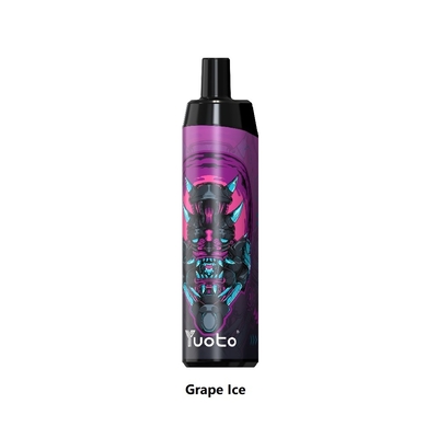 سيجارة إلكترونية شبكية قابلة لإعادة الشحن ، Yuoto Thanos 5000 Puffs 14ML 650mAh مع النوع C.
