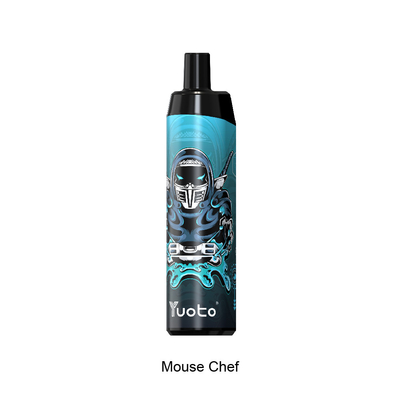 أفضل استخدام لمرة واحدة Ecig 2022 yuoto قابلة لإعادة الشحن vape Thanos 5000 puffs Mouse Chef 50mg Nicotine
