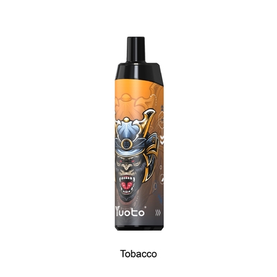 جراب Vape Yuoto Thanos 5000 نفث 5٪ نيكوتين 14 مللي E سائل 650 مللي أمبير بطارية شبكة لفائف قابلة لإعادة الشحن مع النوع C