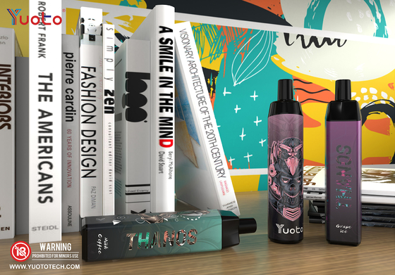الجملة يوتو ثانوس 5000 نفث شبكة لفائف المتاح VAPE 14 مللي E السائل 650 مللي أمبير بطارية 20 نكهات ساخنة شحن سريع في