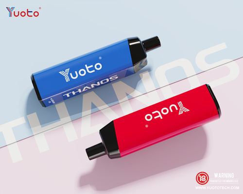 الحزمة العربية Yuoto Thanos 5000 Puffs 14ml E Liquid 650mAh بطارية ليثيوم شبكة لفائف قابلة لإعادة الشحن VAPE