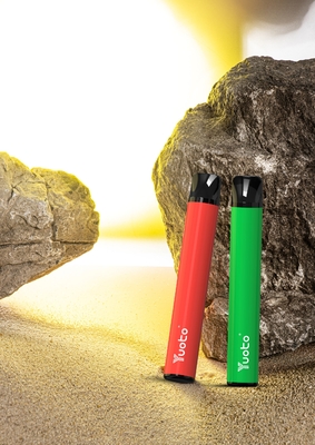 2٪ نيكوتين 2 مل عصير E Yuoto Plus 600 قلم VAPE مع شهادة Tpd