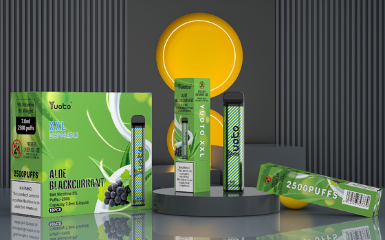 Yuoto XXL 2500puffs قلم VAPE المتاح البخاخة الشيشة الإلكترونية الشيشة