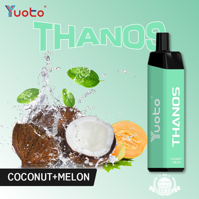 OEM ODM جهاز قرنة يمكن التخلص منه 5000 نفث Yuoto Thanos 14 مللي ملف شبكي سائل إعادة شحن Vape الشيشة الشيشة