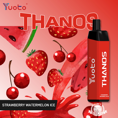 OEM ODM جهاز قرنة يمكن التخلص منه 5000 نفث Yuoto Thanos 14 مللي ملف شبكي سائل إعادة شحن Vape الشيشة الشيشة