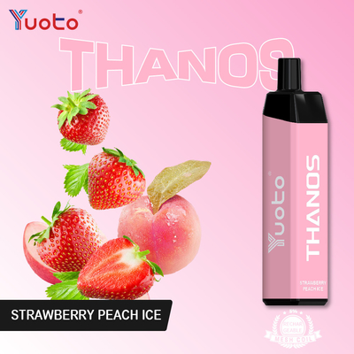 Thanos By Yuoto Original Factory 5000 نفخة 14 مل قابلة لإعادة الشحن VAPE MSDS يمكن التخلص منها
