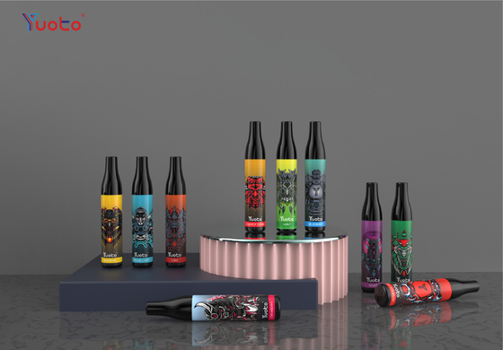 600 نفث VAPE زجاجة 2٪ Nic 2 مللي 400 مللي أمبير شبكة لفائف Vape المتاح نكهة الفاكهة السجائر الإلكترونية