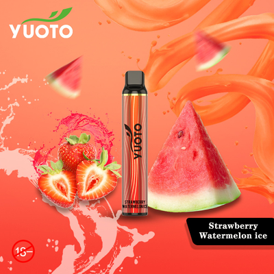 يمكن التخلص منها Vape Pod Kit 3000 Puff 50mg Nicotine Yuoto Luscious Non Refillable 8.0ml El Liquid China Wholesale Factory