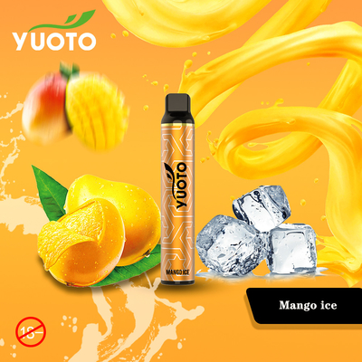 يمكن التخلص منها Vape Pod Kit 3000 Puff 50mg Nicotine Yuoto Luscious Non Refillable 8.0ml El Liquid China Wholesale Factory