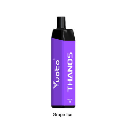 مصنع بالجملة 5000 نفث زجاجة للاستعمال مرة واحدة السيجارة الإلكترونية Yuoto Vape قابلة للشحن بطارية 650mAh