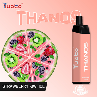 0٪ 2٪ 5٪ Nic Salt 5000 Puffs Yuoto Thanos مجموعة القرون القابل للتصرف 50 مل سائل E