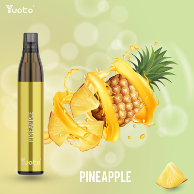 منتج فائق الأناناس Yuoto Bottlemax 600 Puffs 20mg نيكوتين 400mAh بطارية