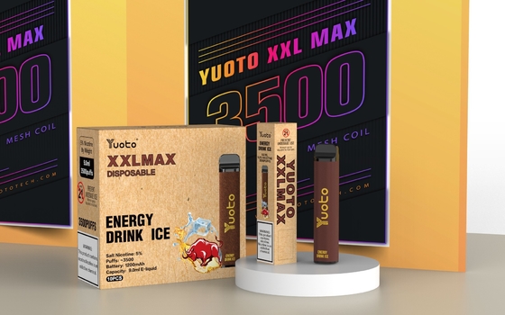 Yuoto XXL ماكس 0٪ 2٪ 5٪ نيك السجائر الإلكترونية المعبأة مسبقًا خرطوشة ملف شبكي