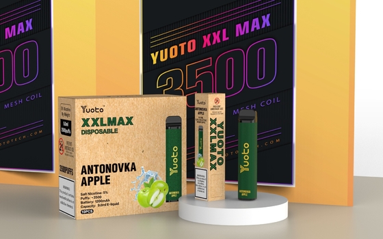 Yuoto XXL ماكس 0٪ 2٪ 5٪ نيك السجائر الإلكترونية المعبأة مسبقًا خرطوشة ملف شبكي